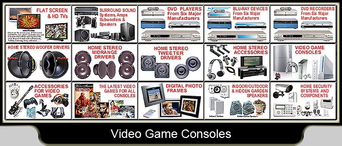 video game consoles & systems