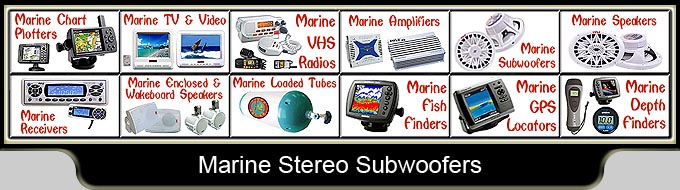 Marine Stereo Woofers